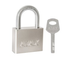 Замок Ajax (Аякс) навесной PD-3060 (PD-30-60) 3 fin key /блистер