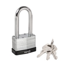 Замок Punto (Пунто) навесной PK-6550L 3 key англ. длиная дужка