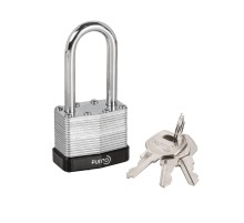 Замок Punto (Пунто) навесной PK-6540L 3 key англ. длинная дужка