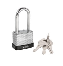 Замок Punto (Пунто) навесной PK-6540L 3 key англ. длинная дужка