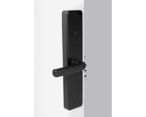 Ручка-полуавтомат Fuaro (Фуаро) для замка врезного полуатоматического SLS-01.60.85 S/A TTL, черная