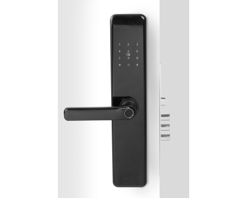 Ручка-полуавтомат Fuaro (Фуаро) для замка врезного полуатоматического SLS-01.60.85 S/A TTL, черная