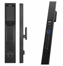 Электронный замок Sanyo D505 UsmartGo DM85 с WiFi, с распознаванием лиц,ручка-скоба 1800 мм, черный