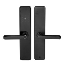 Ручка-полуавтомат Fuaro (Фуаро) для замка врезного полуатоматического SLS-01.60.85 S/A TTL, черная