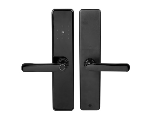 Ручка-полуавтомат Fuaro (Фуаро) для замка врезного полуатоматического SLS-01.60.85 S/A TTL, черная