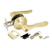 Ручка Punto (Пунто) защелка DK630 SB-ET (6030 SB-E) (кл./фик.) мат.золото