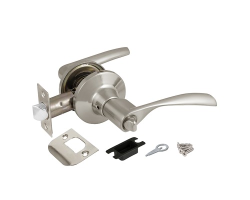 Ручка Ajax (Аякс) защелка DK610 SN-BK (6010 SN-B) (фик.) мат. никель Ручка Ajax (Аякс) защелка DK610 SN-BK (6010 SN-B) (фик.) мат. никель