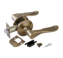 Ручка Punto (Пунто) защелка DK630 AB-PS (6030 AB-P) (без фик.) бронза