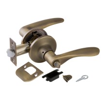 Ручка Punto (Пунто) защелка DK620 MAB-BK (6020 MAB-B) (фик.) мат. бронза