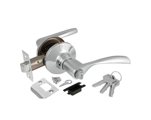Ручка Ajax (Аякс) защелка DK610 CP-ET (6010 CP-E) (кл./фик.) хром Ручка Ajax (Аякс) защелка DK610 CP-ET (6010 CP-E) (кл./фик.) хром