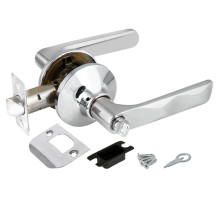Ручка Fuaro (Фуаро) защелка DK624/BL CP-BK (624/BL CP-B) (фик.) хром