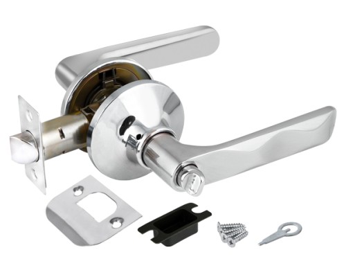 Ручка Fuaro (Фуаро) защелка DK624/BL CP-BK (624/BL CP-B) (фик.) хром Ручка Fuaro (Фуаро) защелка DK624/BL CP-BK (624/BL CP-B) (фик.) хром