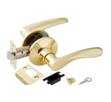 Ручка Punto (Пунто) защелка DK620 PB-PS (6020 PB-P) (без фик.) золото