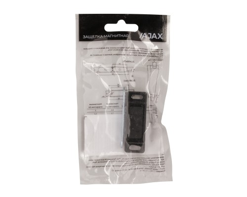 Защелка Ajax (Аякс) магнитная пластиковая ZLM15х45 BL черный