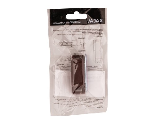 Защелка Ajax (Аякс) магнитная пластиковая ZLM15х45 BR коричневый