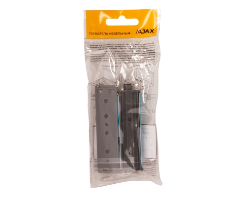 Толкатель Ajax (Аякс) мебельный металлический DMM-80/8P PN никель