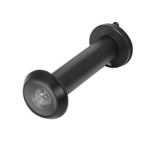 Глазок Fuaro (Фуаро) дверной, оптика пластик DV 4/130-70/Z (VIEWER 4 DVZ) BL черный