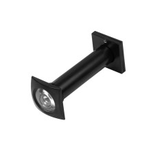 Глазок Ajax (Аякс) дверной, оптика пластик DVK-4/70-130 BL черный