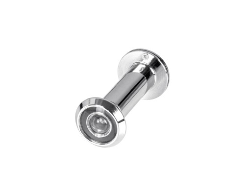 Глазок Fuaro (Фуаро) дверной, оптика пластик DV 3/90-50/Z CP хром (B2B)