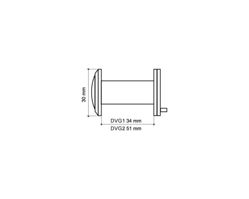 Глазок Armadillo (Армадилло) дверной, оптика стекло DV-PRO 1/60-35/BR/HD (DVG1/HD) CP хром Глазок Armadillo (Армадилло) дверной, оптика стекло DV-PRO 1/60-35/BR/HD (DVG1/HD) CP хром