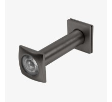 Глазок Fuaro (Фуаро) дверной, оптика пластик DV-Q 4/130-70/Z GR-23 графит