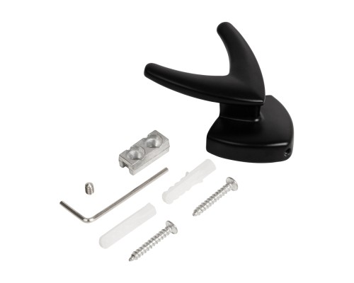 Крючок Ajax (Аякс) настенный MB-LM/K-003 BL черный Крючок Ajax (Аякс) настенный MB-LM/K-003 BL черный