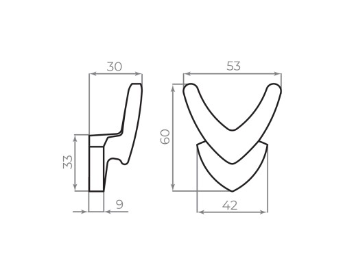 Крючок Ajax (Аякс) настенный MB-LM/K-003 SG матовое золото Крючок Ajax (Аякс) настенный MB-LM/K-003 SG матовое золото