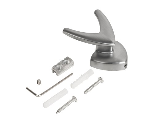 Крючок Ajax (Аякс) настенный MB-LM/K-003 SC матовый хром Крючок Ajax (Аякс) настенный MB-LM/K-003 SC матовый хром