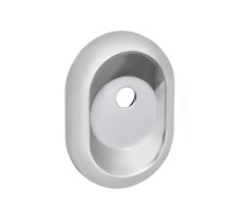 Накладка Fuaro (Фуаро) на шток цилиндра ESC.O/CRE/OV.14 (ESC-14-O) CP хром (2шт. в уп.,отгр. по 1 шт)
