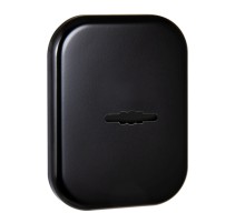 Накладка Fuaro (Фуаро) на сувальдный замок ESC.S.XL/K.486 BL (SC 486-S SQ XL) со шторкой черный (1шт.)