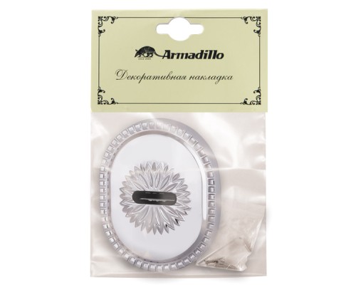 Декоративная накладка Armadillo (Армадилло) на сувальдный замок PS-DEC CL (ATC Protector 1) СР Хром Декоративная накладка Armadillo (Армадилло) на сувальдный замок PS-DEC CL (ATC Protector 1) СР Хром