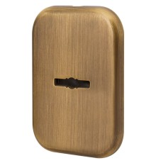 Декоратив. Armadillo (Армадилло) Квадратная накл. на сув. замок со шторкой PS-DEC SQ CT (ATC Protector 1) AB-77 Бронза