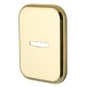 Декоративная Armadillo (Армадилло) Квадратная накладка на сувальдный замок PS-DEC SQ (ATC Protector 1) GP-2 Золото
