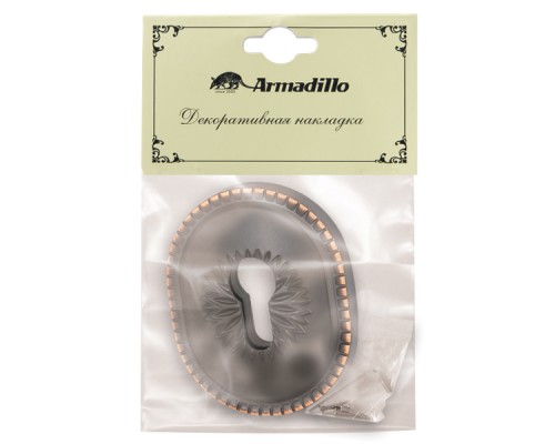 Накладка Armadillo (Армадилло) на цилиндр ESC.C.CL/OV (ET-DEC CL) ABL-18 темная медь Накладка Armadillo (Армадилло) на цилиндр ESC.C.CL/OV (ET-DEC CL) ABL-18 темная медь