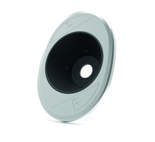 Накладка Mottura (Моттура) на замок 3D KEY, наружная 95.504A0 /глубина 20 (Мат. хром), 1 шт