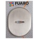 Накладка Fuaro (Фуаро) на сувальдный замок ESC.S-lift.SF/OV.476 (ESC 476) с шторкой SN мат.никель