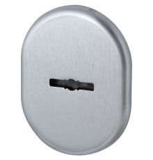 Декоративная накладка Armadillo (Армадилло) на сувальдный замок со шторкой PS-DEC CT (ATC Protector 1) SC-14 Матовый хром