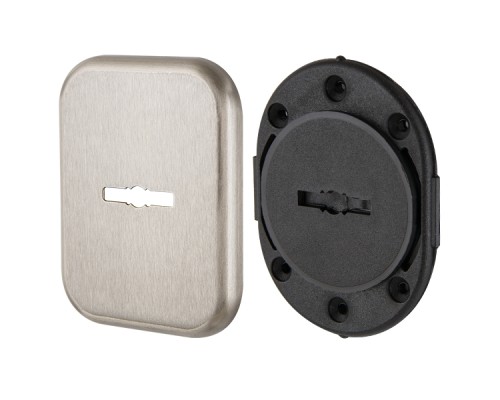 Декор. Armadillo (Армадилло) Квадратная накл. на сувальдный со шторкой PS-DEC SQ CT (ATC Protector 1) SN-3 Мат.никель Декор. Armadillo (Армадилло) Квадратная накл. на сувальдный со шторкой PS-DEC SQ CT (ATC Protector 1) SN-3 Мат.никель