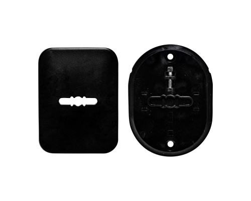 Накладка Ajax (Аякс) на сувальдный замок с авт.шторкой ESC S.K.MD50 BL-24 черный