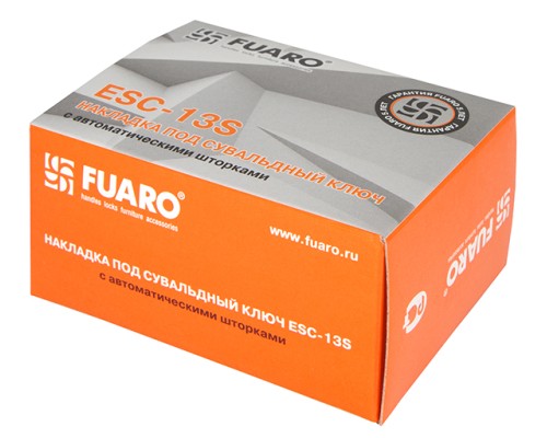 Накладка Fuaro (Фуаро) на сувальдный замок ESC.S-auto/CRE/OV.13 (ESC-13S) с автомат. шторками CP хром Накладка Fuaro (Фуаро) на сувальдный замок ESC.S-auto/CRE/OV.13 (ESC-13S) с автомат. шторками CP хром