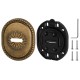Накладка Armadillo (Армадилло) на сувальдный замок ESC.S-auto.CL/OV (PS-DEC CL / ATC Protector 1) OB-13 античная бронза