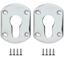 Накладка Fuaro (Фуаро) на цилиндр ESC.C+C/OV.set (ESC031) CP хром (2шт.)