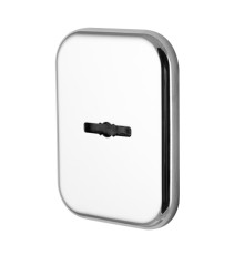 Декоратив. Armadillo (Армадилло) Квадрат. накл. на сув. замок со шторкой PS-DEC SQ CT (ATC Protector 1) S CP-8 Хром TECH