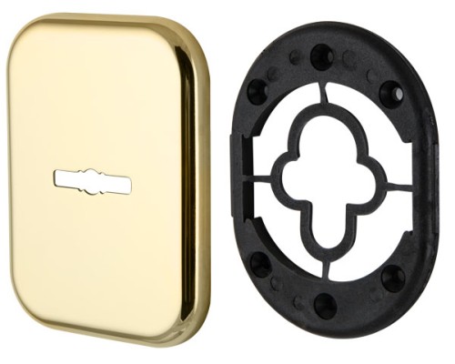 Декоративная Armadillo (Армадилло) Квадратная накладка на сувальдный замок PS-DEC SQ (ATC Protector 1) GP-2 Золото Декоративная Armadillo (Армадилло) Квадратная накладка на сувальдный замок PS-DEC SQ (ATC Protector 1) GP-2 Золото
