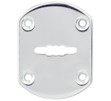 Декоративная Punto (Пунто) накладка ESC021/0-SS (нержавейка) на сув. замок без шторки (1 шт.) тех.упак.