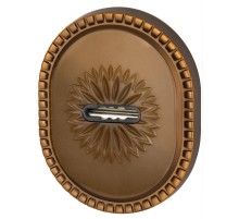 Накладка Armadillo (Армадилло) на сувальдный замок ESC.S-auto.CL/OV (PS-DEC CL) BB-17 коричневая бронза