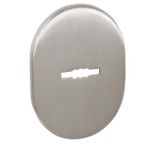 Накладка Fuaro (Фуаро) на сувальдный замок ESC.S.SF/OV.475 (ESC 475) SN мат.никель