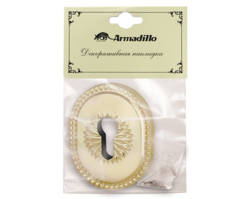 Декоративная накладка Armadillo (Армадилло) на цилиндр ET-DEC CL (ATC Protector 1) GP Золото Декоративная накладка Armadillo (Армадилло) на цилиндр ET-DEC CL (ATC Protector 1) GP Золото
