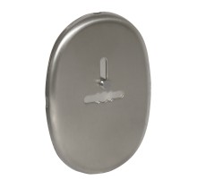 Накладка Fuaro (Фуаро) на сувальдный замок ESC.S-lift.ECO/OV.476 (ESC 476 eco) с шторкой SN мат.никель