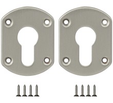 Накладка Fuaro (Фуаро) на цилиндр ESC.C+C/OV.set (ESC031) SN мат.никель (2шт.)